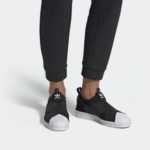 adidas superstar slip on sale